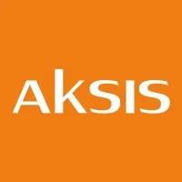 Voici le logo de la marque AKSIS qui représente son identité graphique.