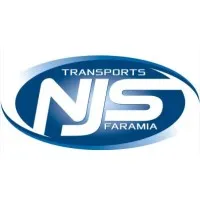 Voici le logo de la marque TRANSPORTS N.J.S FARAMIA (NJS PLATEFORME) qui représente son identité graphique.