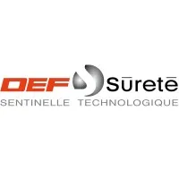 Voici le logo de la marque DEF SURETE qui représente son identité graphique.