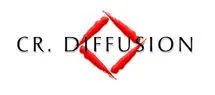 Voici le logo de la marque CR DIFFUSION qui représente son identité graphique.