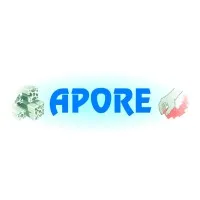 Voici le logo de la marque APORE qui représente son identité graphique.