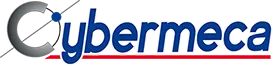 Voici le logo de la marque CYBERMECA qui représente son identité graphique.