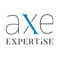 Voici le logo de la marque SA AXE EXPERTISE qui représente son identité graphique.