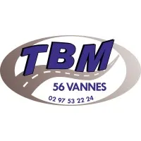 Voici le logo de la marque TRANSPORTS BRETAGNE MULTISERVICES T.B.M. (T.B.M) qui représente son identité graphique.