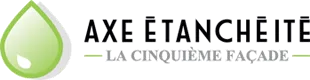 Voici le logo de la marque AXE ETANCHEITE qui représente son identité graphique.