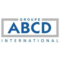 Voici le logo de la marque ABCD INTERNATIONAL qui représente son identité graphique.