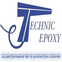 Voici le logo de la marque TECHNIC EPOXY qui représente son identité graphique.