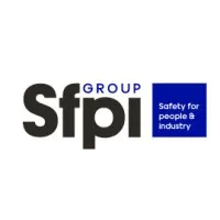 Voici le logo de la marque GROUPE SFPI qui représente son identité graphique.