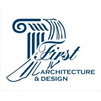 Voici le logo de la marque FIRST ARCHITECTURE ET DESIGN qui représente son identité graphique.