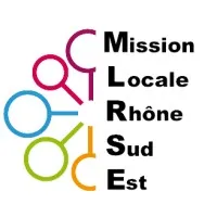 Voici le logo de la marque MISSION LOCALE RHONE SUD EST (MLRSE) qui représente son identité graphique.