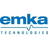 Voici le logo de la marque EMKA ELECTRONIQUE qui représente son identité graphique.
