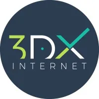3DX INTERNET logo