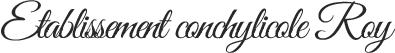 SARL CONCHYLICOLE ROY logo