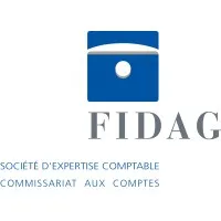 Voici le logo de la marque FIDAG (FIDAG) qui représente son identité graphique.