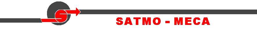Voici le logo de la marque SATMO MECA qui représente son identité graphique.