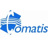 Voici le logo de la marque COMMUNICATION ET APPLICATION DE TRANSMISSIONS INDUSTRIELLES ET SYSTEME (COMATIS) qui représente son identité graphique.