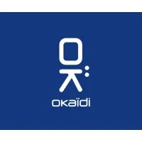 Voici le logo de la marque OKAIDI qui représente son identité graphique.
