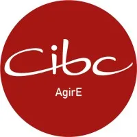 Voici le logo de la marque CIBC AGIRE qui représente son identité graphique.