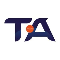 Voici le logo de la marque TA FRANCE (TECHNIQUE ACCASTILLAGE) qui représente son identité graphique.