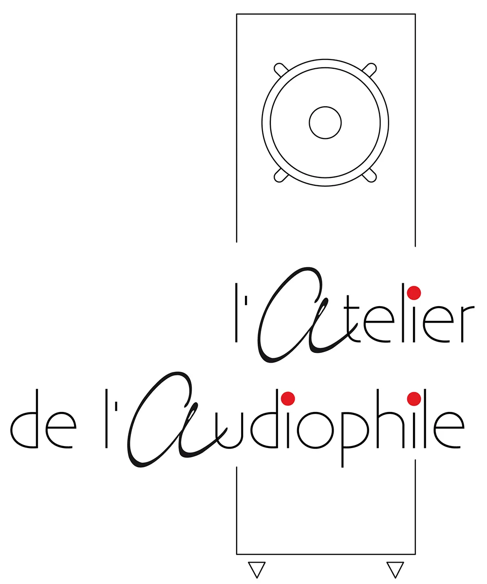 Voici le logo de la marque SERVICE TECHNIQUE HIFI (L'ATELIER DE L'AUDIOPHILE-TECHNOLOGIE) qui représente son identité graphique.