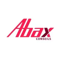Voici le logo de la marque ABAX CONSEILS qui représente son identité graphique.