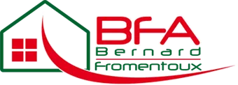Voici le logo de la marque SOCIETE BERNARD FROMENTOUX (BFA) qui représente son identité graphique.