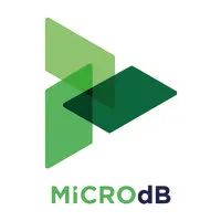 Voici le logo de la marque MICRO DB qui représente son identité graphique.