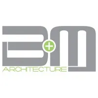 Voici le logo de la marque B+M ARCHITECTURE qui représente son identité graphique.