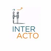 Voici le logo de la marque INTERACTO (CCRCB) qui représente son identité graphique.