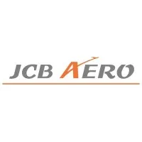Voici le logo de la marque JCB AERO qui représente son identité graphique.