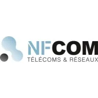Voici le logo de la marque NFCOM qui représente son identité graphique.