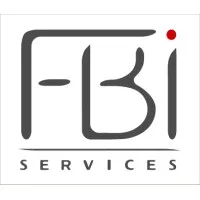 Voici le logo de la marque F.B.I. SERVICES qui représente son identité graphique.
