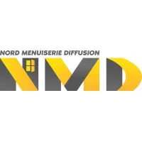 Voici le logo de la marque NORD MENUISERIE DIFFUSION (NMD) qui représente son identité graphique.