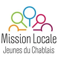 Voici le logo de la marque MISSION LOCALE JEUNES DU CHABLAIS (APEJC) qui représente son identité graphique.