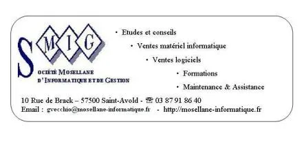 SOCIETE MOSELLANE D'INFORMATIQUE ET DE GESTION (SMIG) logo