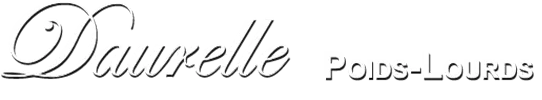 Voici le logo de la marque DAURELLE POIDS LOURDS (DPL) qui représente son identité graphique.