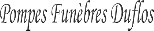 POMPES FUNEBRES MARBRERIE DUFLOS logo