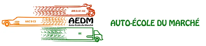 AUTO ECOLE DU MARCHE logo