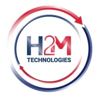 Voici le logo de la marque H2M TECHNOLOGIES qui représente son identité graphique.
