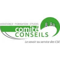 Voici le logo de la marque COMITE CONSEILS qui représente son identité graphique.