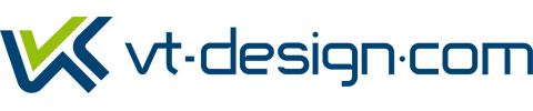 VT DESIGN logo