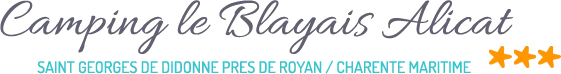 CAMPING DU BLAYAIS ET DE L'ALICATE logo