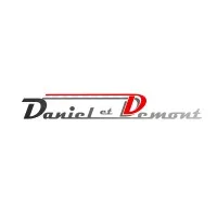 Voici le logo de la marque TRANSPORTS DANIEL ET DEMONT qui représente son identité graphique.