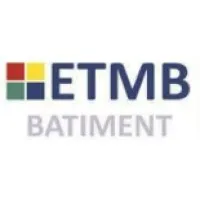 Voici le logo de la marque E.T.M.B. ENTREPRISE MENUISERIE BATIMENT qui représente son identité graphique.
