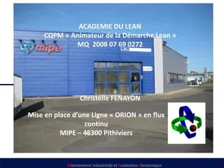 MIPE - MAINTENANCE INDUSTRIELLE PRODUCTION ELECTRONIQUE logo