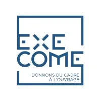 Voici le logo de la marque EXECOME qui représente son identité graphique.