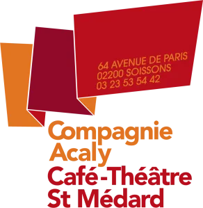 Voici le logo de la marque COMPAGNIE ACALY (THEATRE SAINT MEDARD) qui représente son identité graphique.