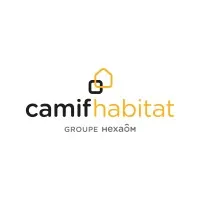 Voici le logo de la marque CAMIF HABITAT ET PAR ABREVIATION SAS CH qui représente son identité graphique.