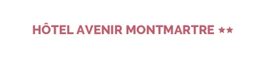 AVENIR HOTEL MONTMARTRE logo