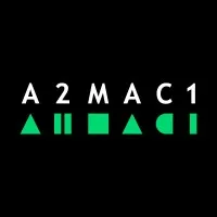 Voici le logo de la marque A2 MAC1 qui représente son identité graphique.